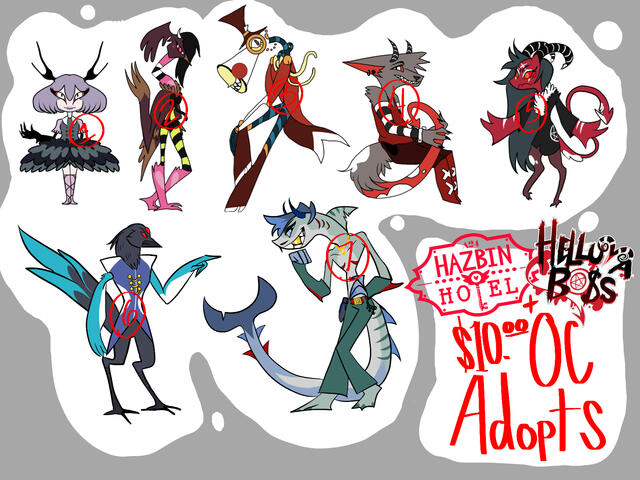 hazbin hotel ocs