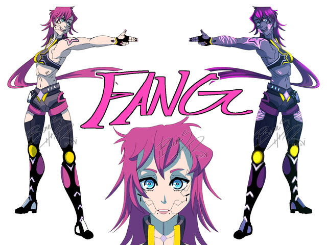 cyberpunk edge runners styled oc